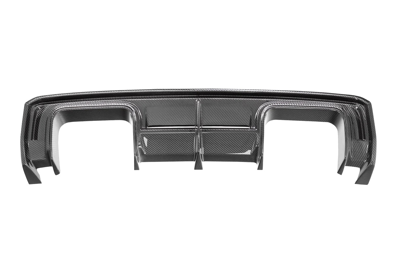 BMW M3 G80 G81 Carbon Fibre VRS Aero Rear Diffuser by Vorsteiner (2020+) - AUTOID® - Rear Diffusers - Vorsteiner