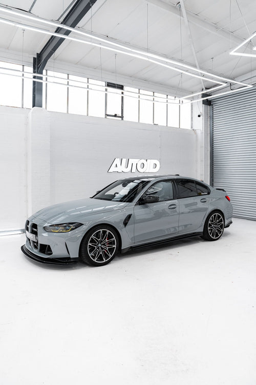 BMW M3 G80 G81 EVO-S Gloss Black Side Skirts by ZAERO (2021+) - AUTOID® - Side Skirts & Winglets - Zaero Design