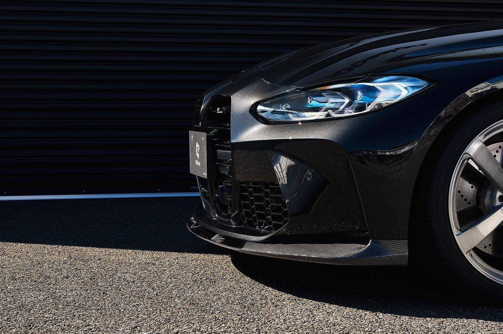 BMW M3 G80 G81 & M4 G82 G83 3DDesign Carbon Fibre Front Splitter (2020+) - AUTOID® - Front Lips & Splitters - 3DDesign