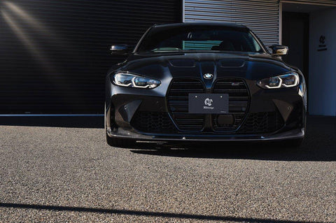 BMW M3 G80 G81 & M4 G82 G83 3DDesign Carbon Fibre Front Splitter (2020+) - AUTOID® - Front Lips & Splitters - 3DDesign