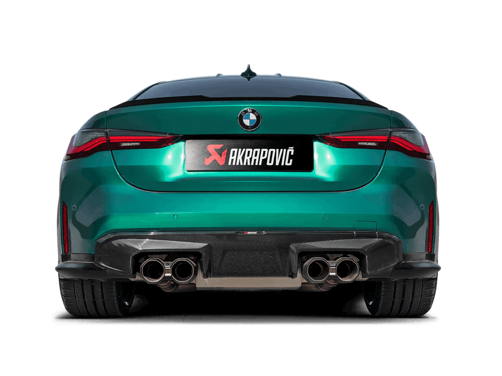 BMW M3 G80 G81 & M4 G82 G83 Akrapovic Slip On Titanium Exhaust (2021+) - AUTOID - Exhaust System - Akrapović