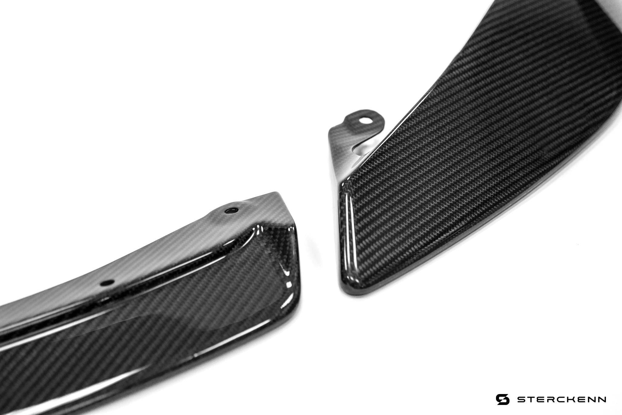 BMW M3 G80 G81 & M4 G82 G83 Carbon Fibre Front Splitter by Sterckenn (2021+) - AUTOID - Front Lips & Splitters - Sterckenn