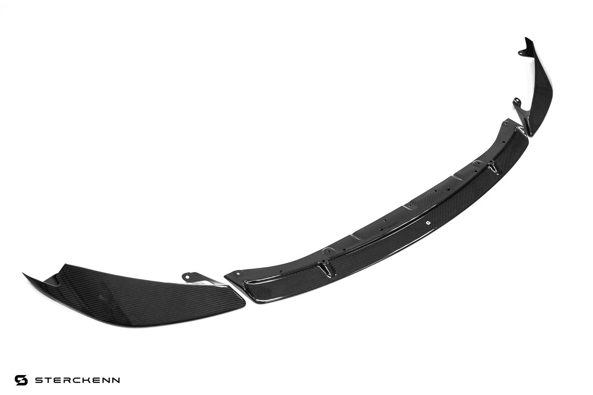 BMW M3 G80 G81 & M4 G82 G83 Carbon Fibre Front Splitter by Sterckenn (2021+) - AUTOID® - Front Lips & Splitters - Sterckenn