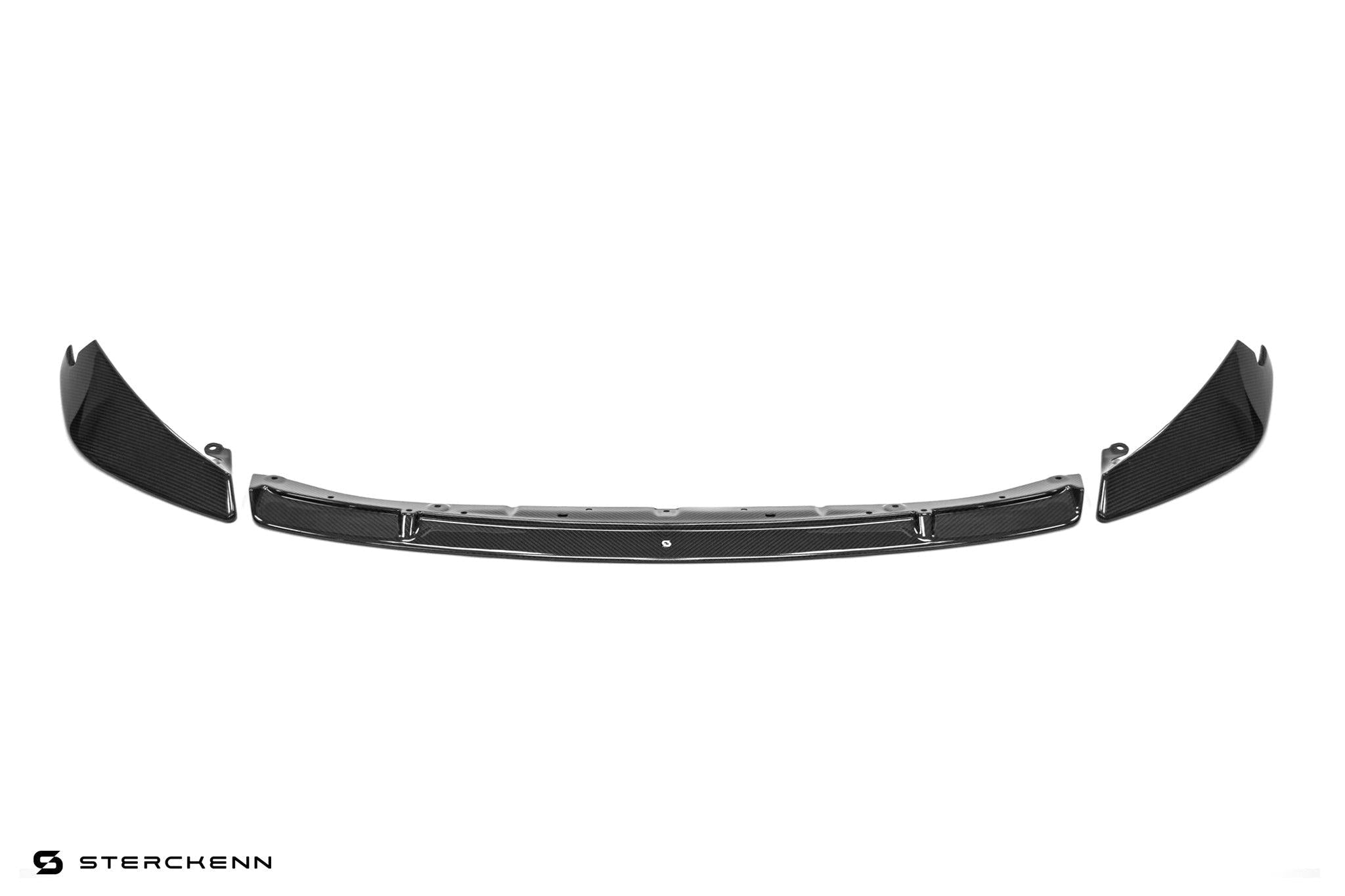 BMW M3 G80 G81 & M4 G82 G83 Carbon Fibre Front Splitter by Sterckenn (2021+) - AUTOID® - Front Lips & Splitters - Sterckenn