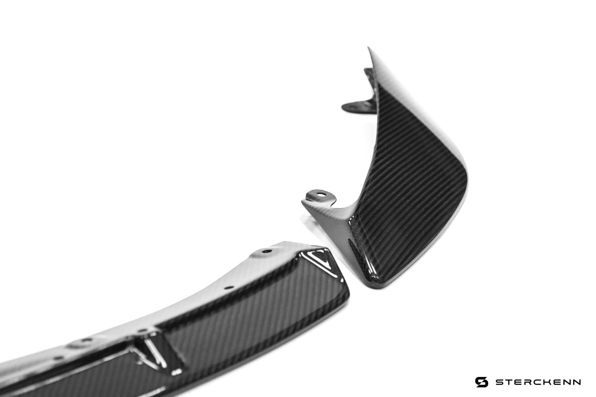 BMW M3 G80 G81 & M4 G82 G83 Carbon Fibre Front Splitter by Sterckenn (2021+) - AUTOID® - Front Lips & Splitters - Sterckenn