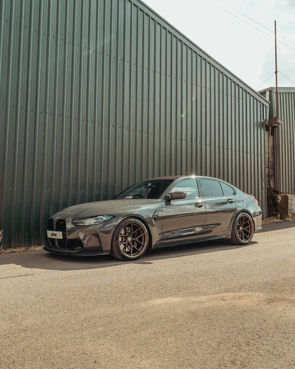 BMW M3 G80 G81 & M4 G82 G83 Carbon Fibre Front Splitter by Sterckenn (2021+) - AUTOID® - Front Lips & Splitters - Sterckenn