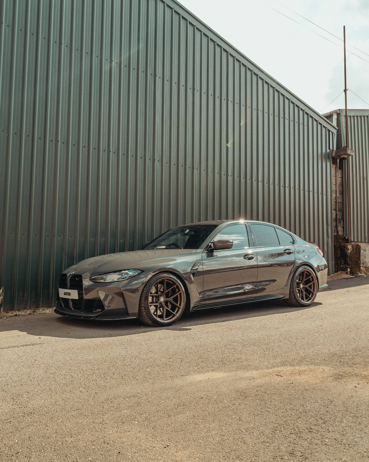 BMW M3 G80 G81 & M4 G82 G83 Carbon Fibre Front Splitter by Sterckenn (2021+) - AUTOID® - Front Lips & Splitters - Sterckenn