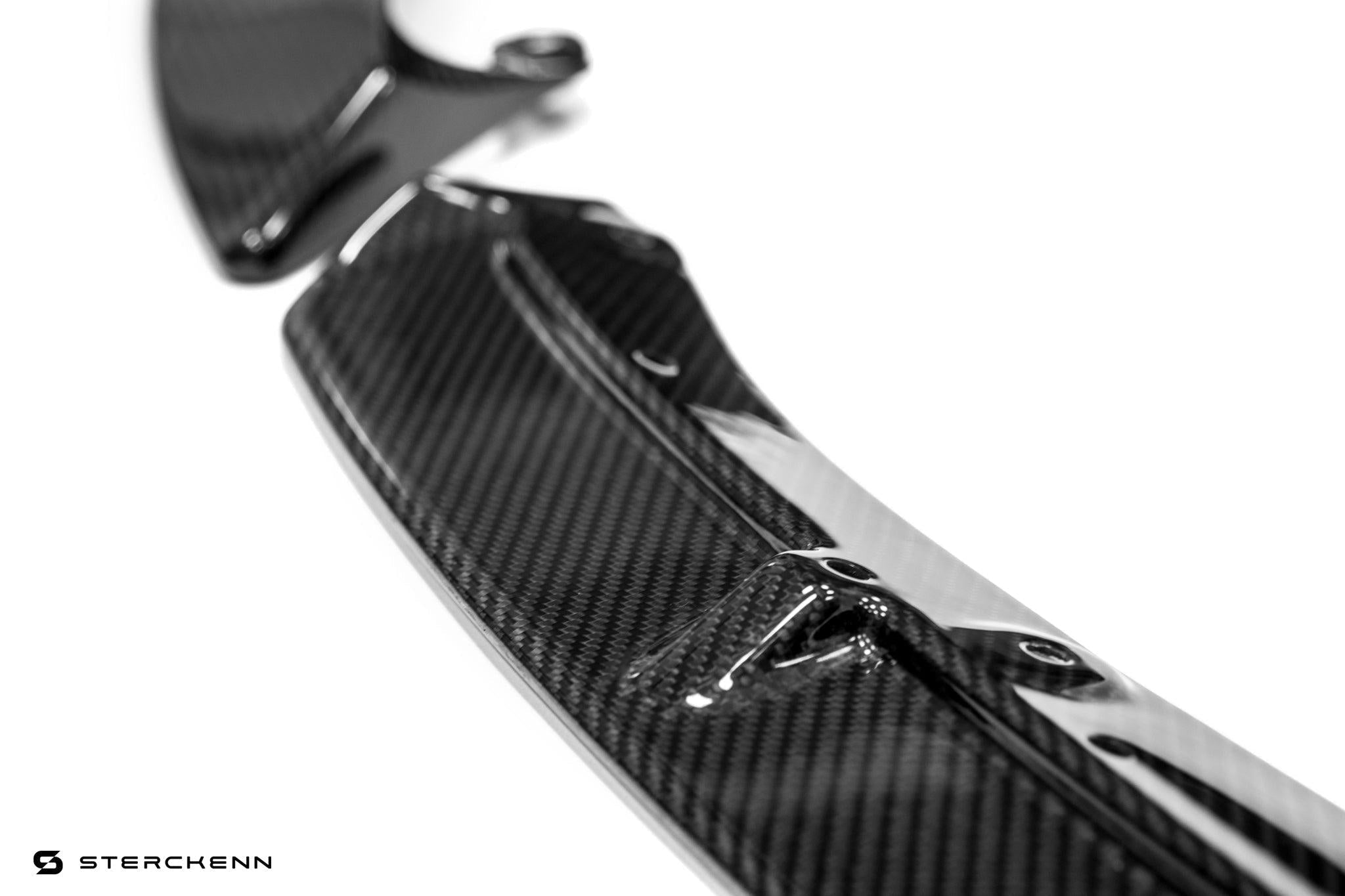 BMW M3 G80 G81 & M4 G82 G83 Carbon Fibre Front Splitter by Sterckenn (2021+) - AUTOID® - Front Lips & Splitters - Sterckenn