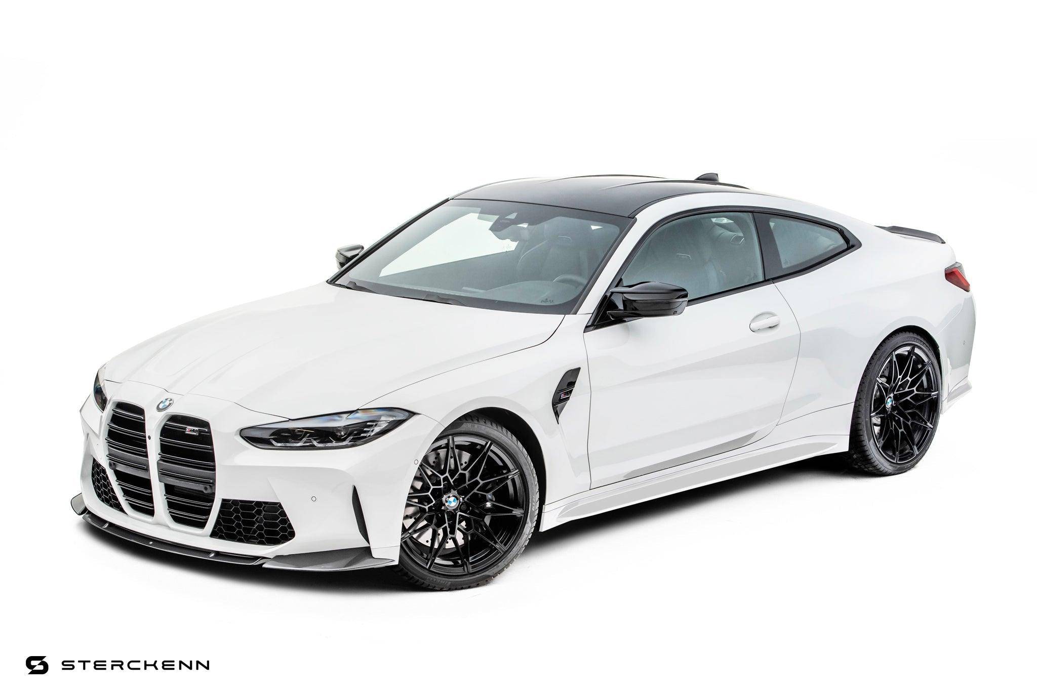 BMW M3 G80 G81 & M4 G82 G83 Carbon Fibre Front Splitter by Sterckenn (2021+) - AUTOID® - Front Lips & Splitters - Sterckenn