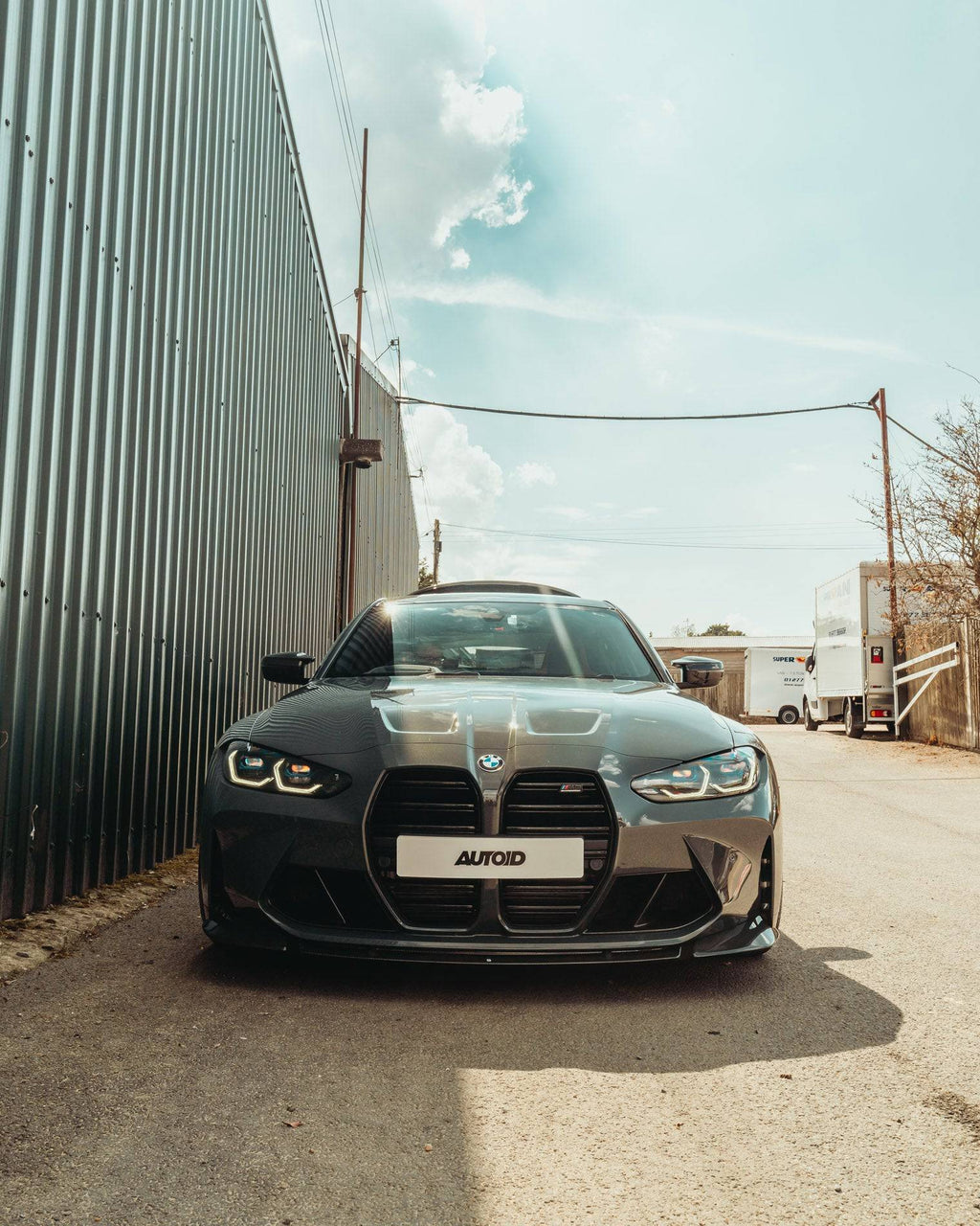 BMW M3 G80 G81 & M4 G82 G83 Carbon Fibre Front Splitter by Sterckenn (2021+) - AUTOID® - Front Lips & Splitters - Sterckenn