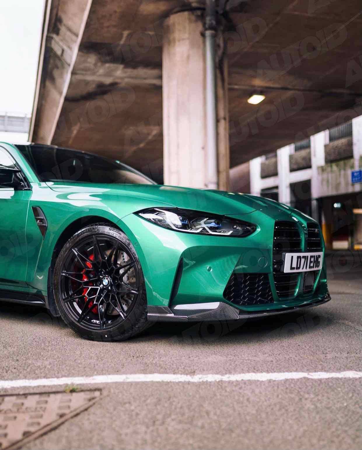 BMW M3 G80 G81 & M4 G82 G83 Carbon Fibre Performance Front Splitter (2021+) - AUTOID - Front Lips & Splitters - Essentials