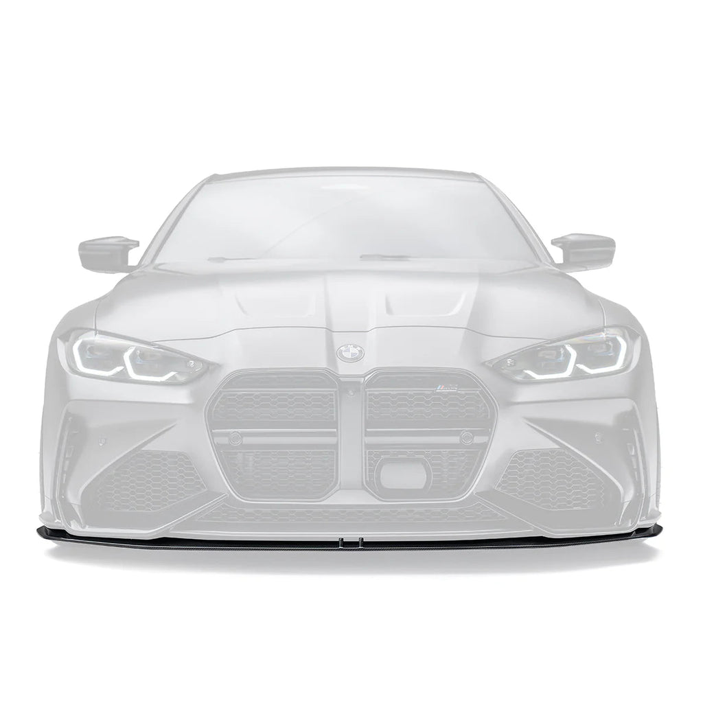 BMW M3 G80 G81 & M4 G82 G83 Carbon Fibre Splitter for V1 Bumper by Adro (2021+) - AUTOID® - Front Lips & Splitters - Adro