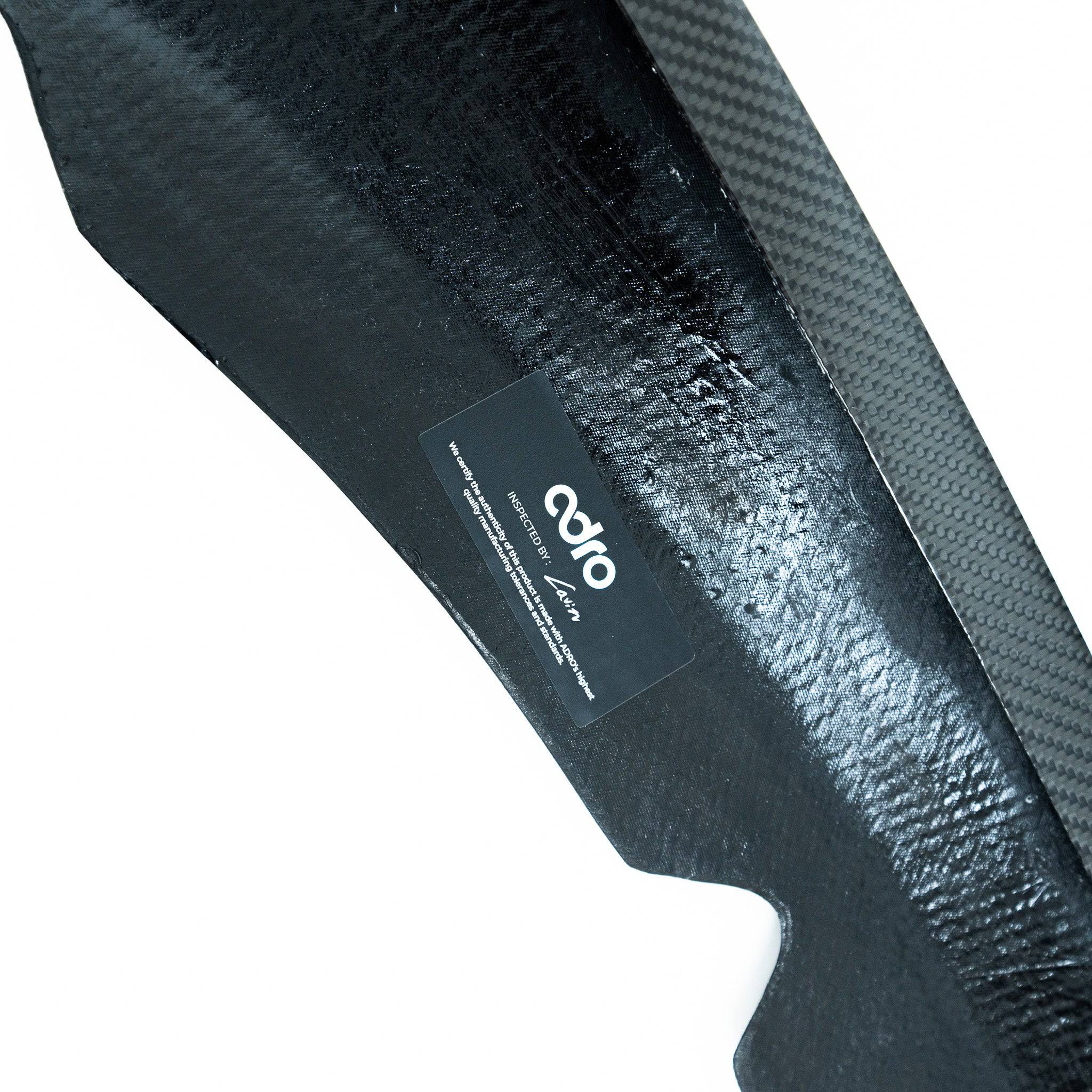 BMW M3 G80 G81 & M4 G82 G83 Carbon Fibre Splitter for V1 Bumper by Adro (2021+) - AUTOID® - Front Lips & Splitters - Adro