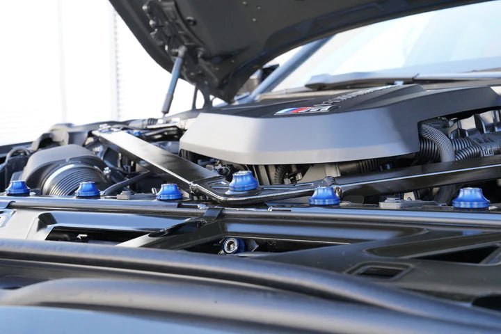 BMW M3 G80 G81 & M4 G82 G83 Deluxe Engine Dress Up Hardware by Downstar (2020+) - AUTOID® - Vehicle Dress Up Caps & Covers - Downstar