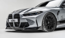 BMW M3 G80 G81 & M4 G82 G83 Dry Carbon Fibre Front Splitter by Adro (2021+) - AUTOID® - Front Lips & Splitters - Adro