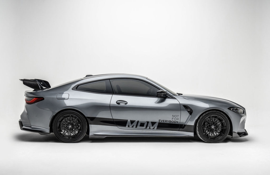 BMW M3 G80 G81 & M4 G82 G83 Dry Carbon Fibre Front Splitter by Adro (2021+) - AUTOID® - Front Lips & Splitters - Adro