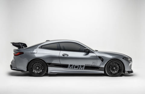 BMW M3 G80 G81 & M4 G82 G83 Dry Carbon Fibre Front Splitter by Adro (2021+) - AUTOID® - Front Lips & Splitters - Adro