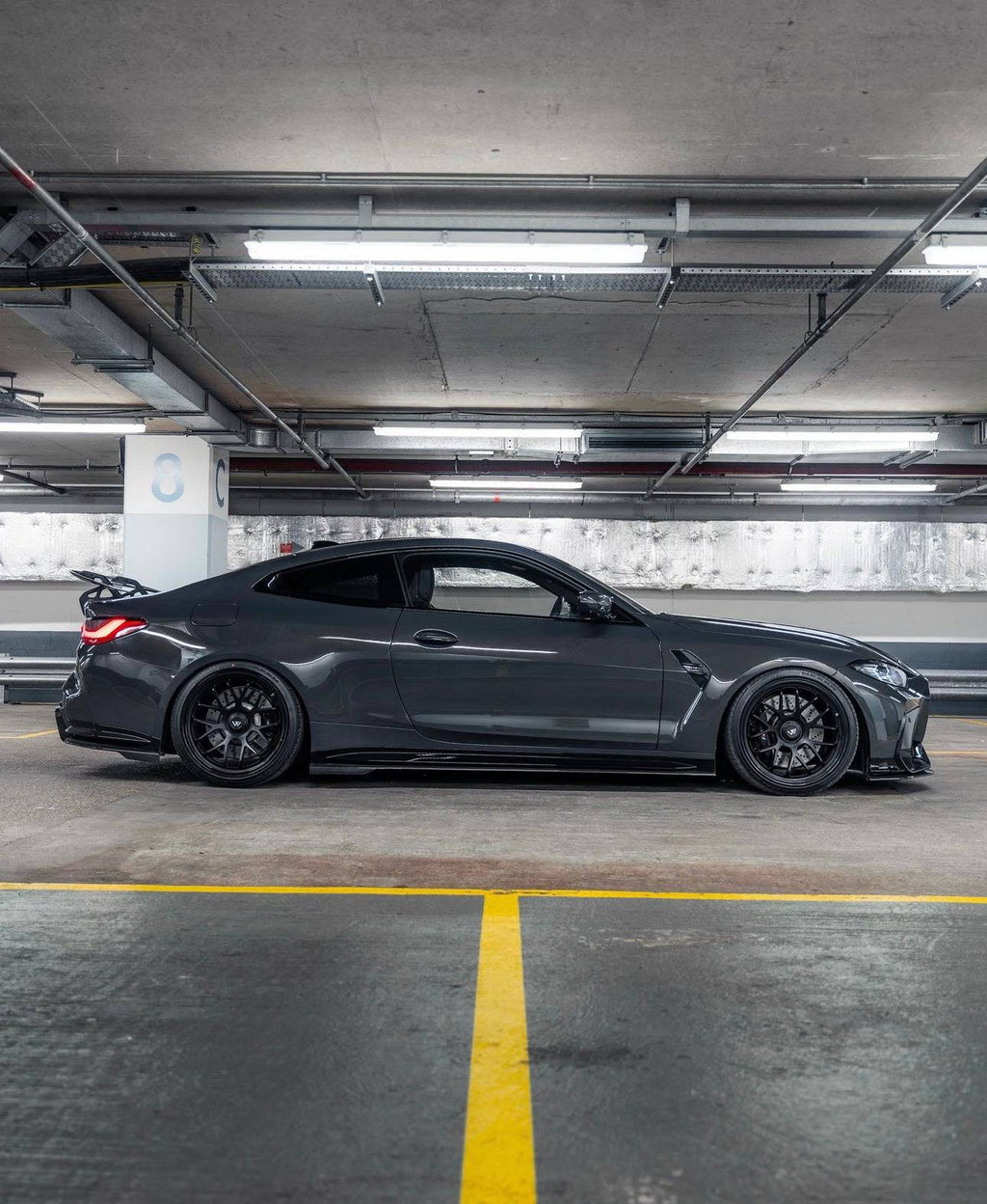 BMW M3 G80 G81 & M4 G82 G83 Dry Carbon Fibre Full Length Side Skirts by Adro (2021+) - AUTOID® - Side Skirts & Winglets - Adro