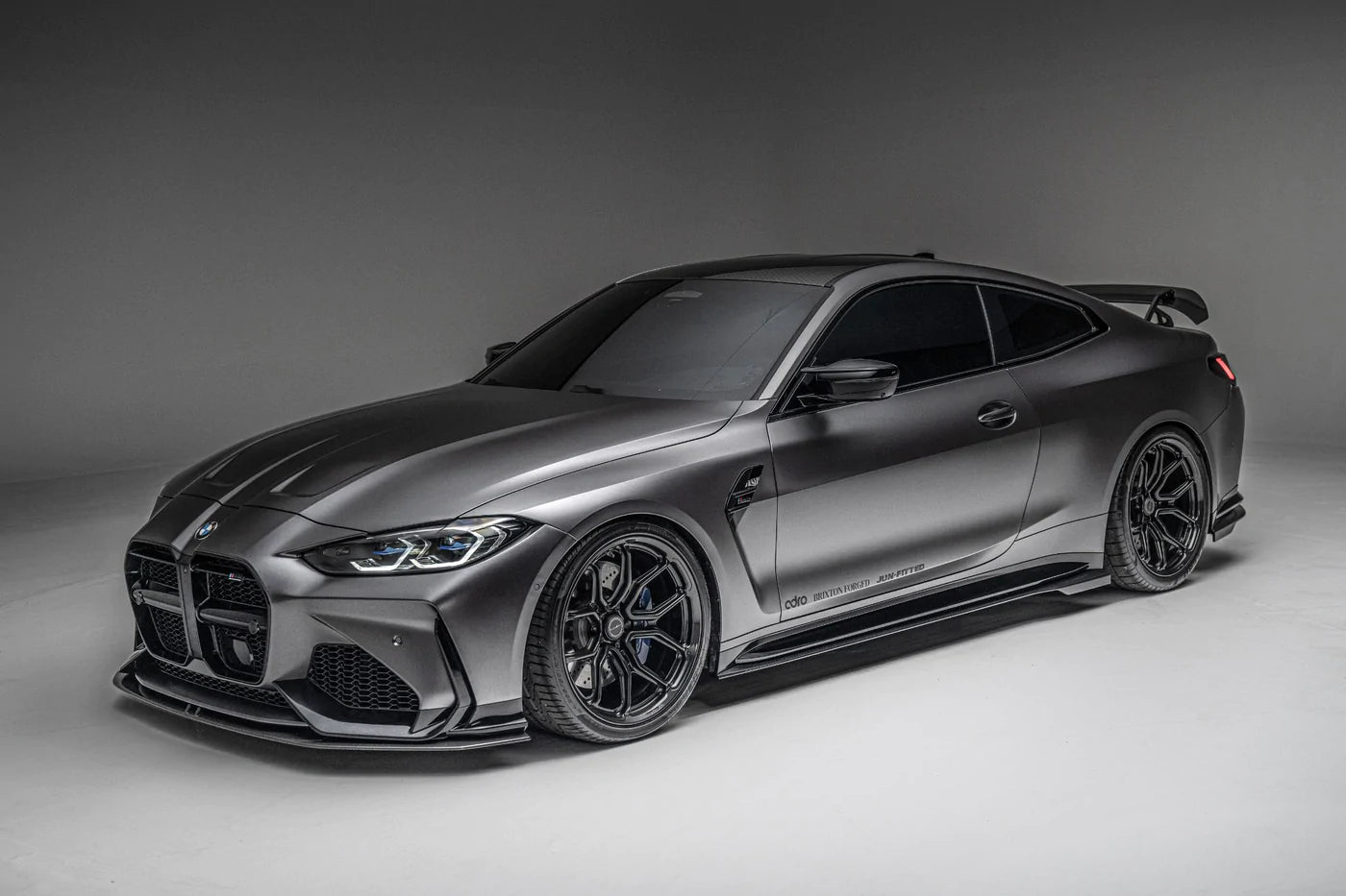 BMW M3 G80 G81 & M4 G82 G83 Dry Carbon Fibre Full Length Side Skirts by Adro (2021+) - AUTOID® - Side Skirts & Winglets - Adro