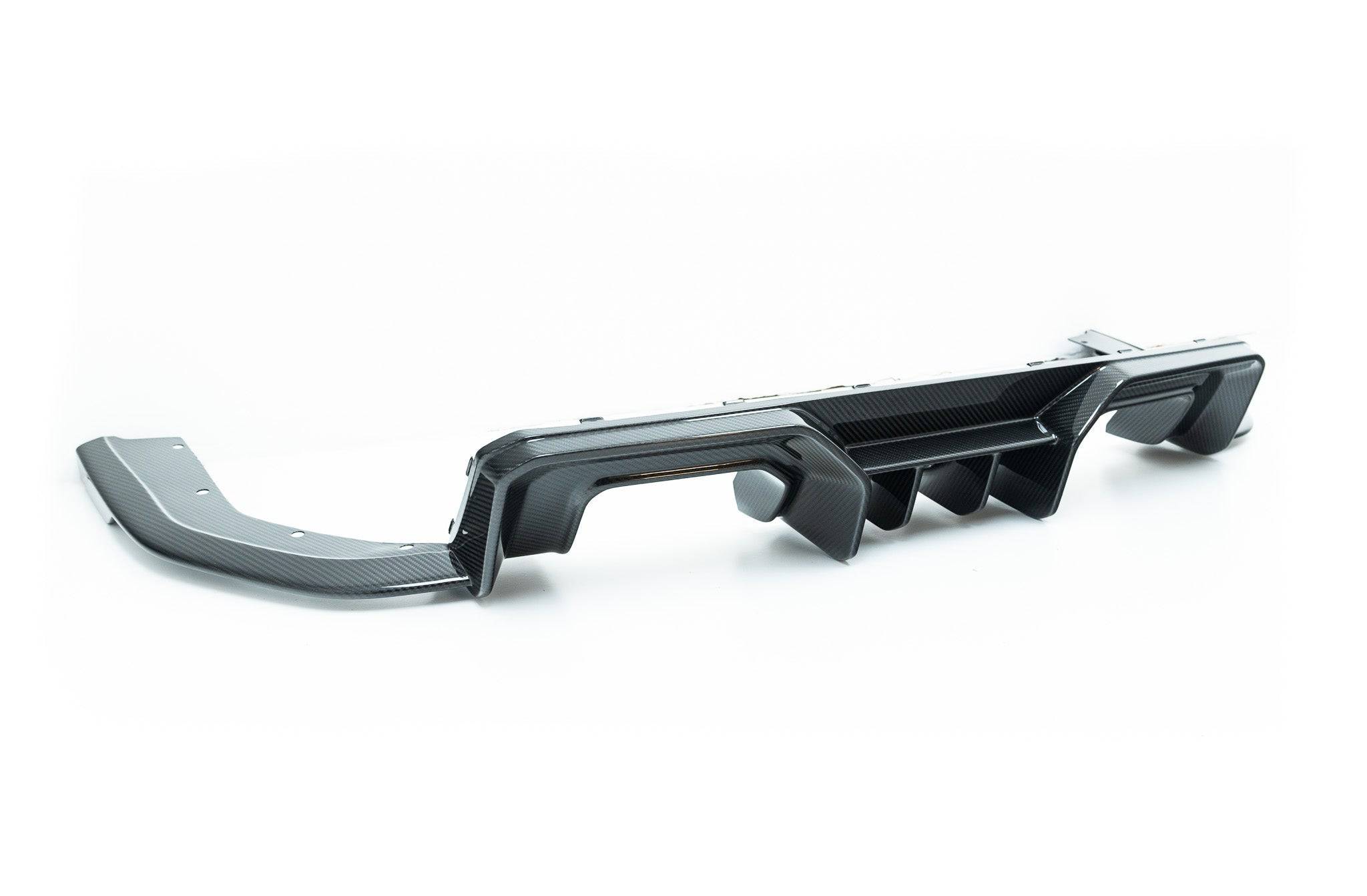 BMW M3 G80 G81 & M4 G82 G83 Dry Carbon Fibre Rear Diffuser by Adro (2021+) - AUTOID - Rear Diffusers - Adro