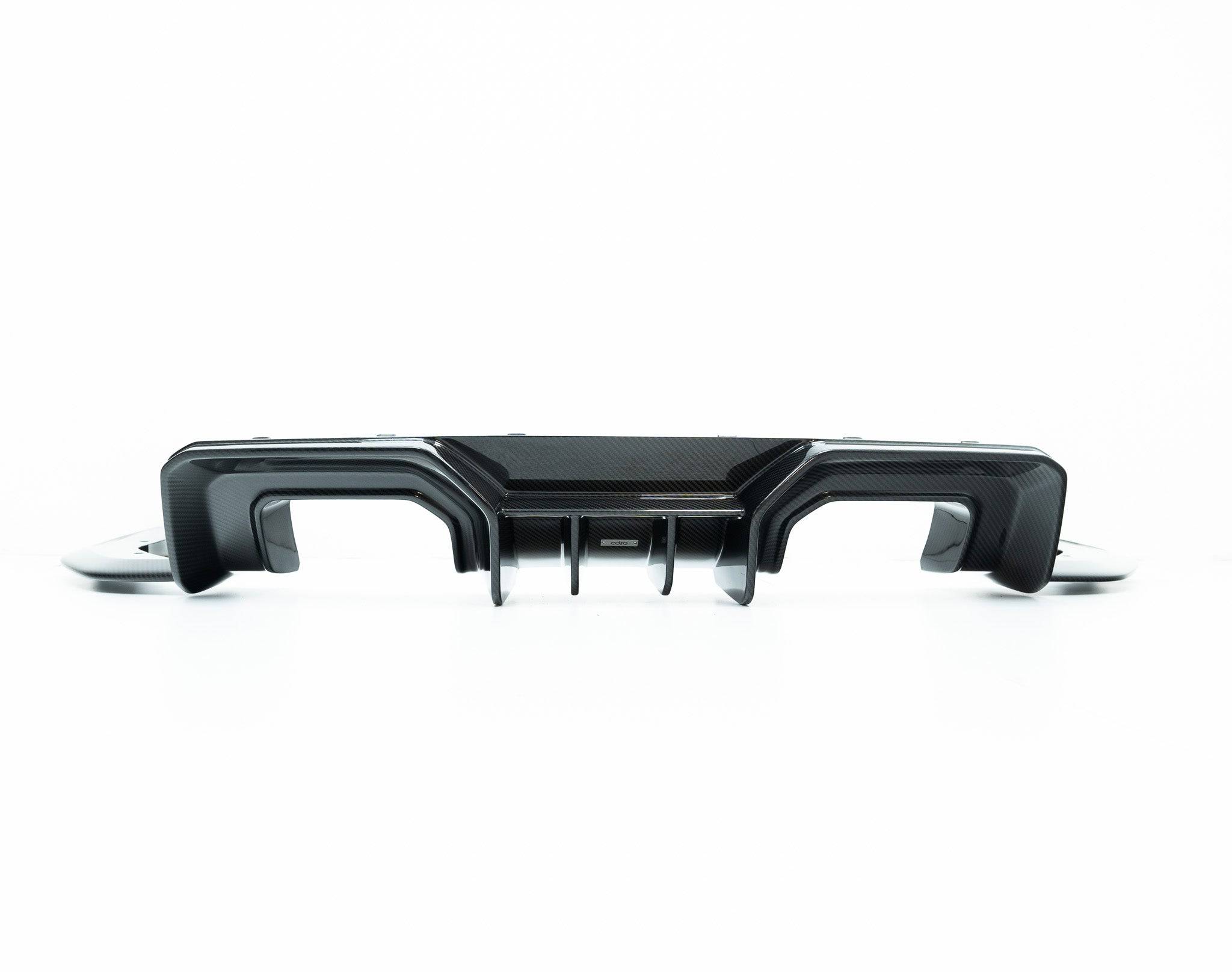 BMW M3 G80 G81 & M4 G82 G83 Dry Carbon Fibre Rear Diffuser by Adro (2021+) - AUTOID - Rear Diffusers - Adro