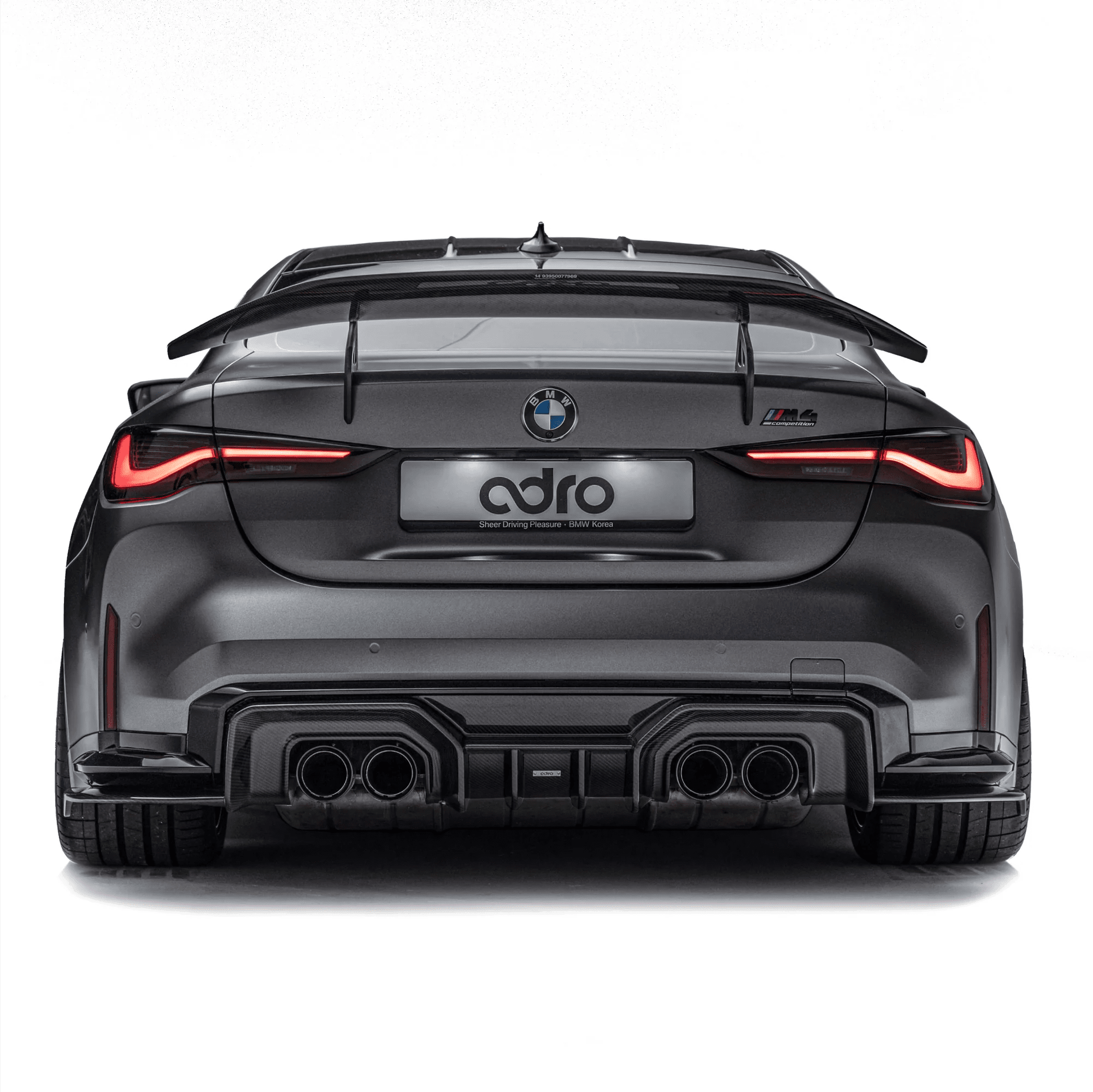 BMW M3 G80 G81 & M4 G82 G83 Dry Carbon Fibre Rear Diffuser by Adro (2021+) - AUTOID® - Rear Diffusers - Adro