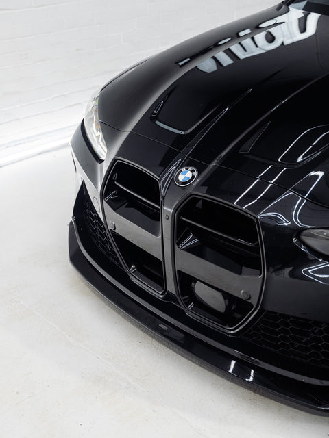 BMW M3 G80 G81 & M4 G82 G83 EVO-S Gloss Black Front Kidney Grilles by ZAERO (2021+) - AUTOID® - Front Grille - Zaero Design