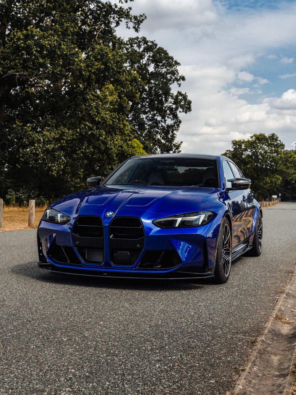 BMW M3 G80 G81 & M4 G82 G83 EVO-S Gloss Black Front Lip by ZAERO (2021+) - AUTOID® - Front Lips & Splitters - Zaero Design