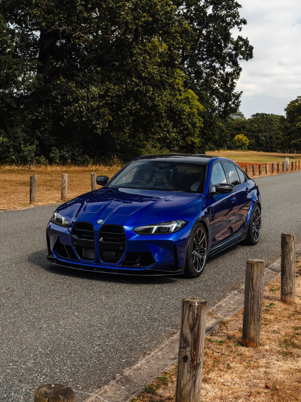 BMW M3 G80 G81 & M4 G82 G83 EVO-S Gloss Black Front Lip by ZAERO (2021+) - AUTOID® - Front Lips & Splitters - Zaero Design