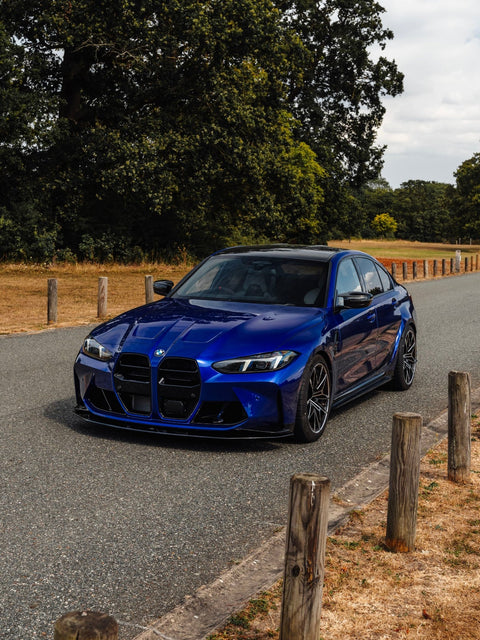 BMW M3 G80 G81 & M4 G82 G83 EVO-S Gloss Black Front Lip by ZAERO (2021+) - AUTOID® - Front Lips & Splitters - Zaero Design