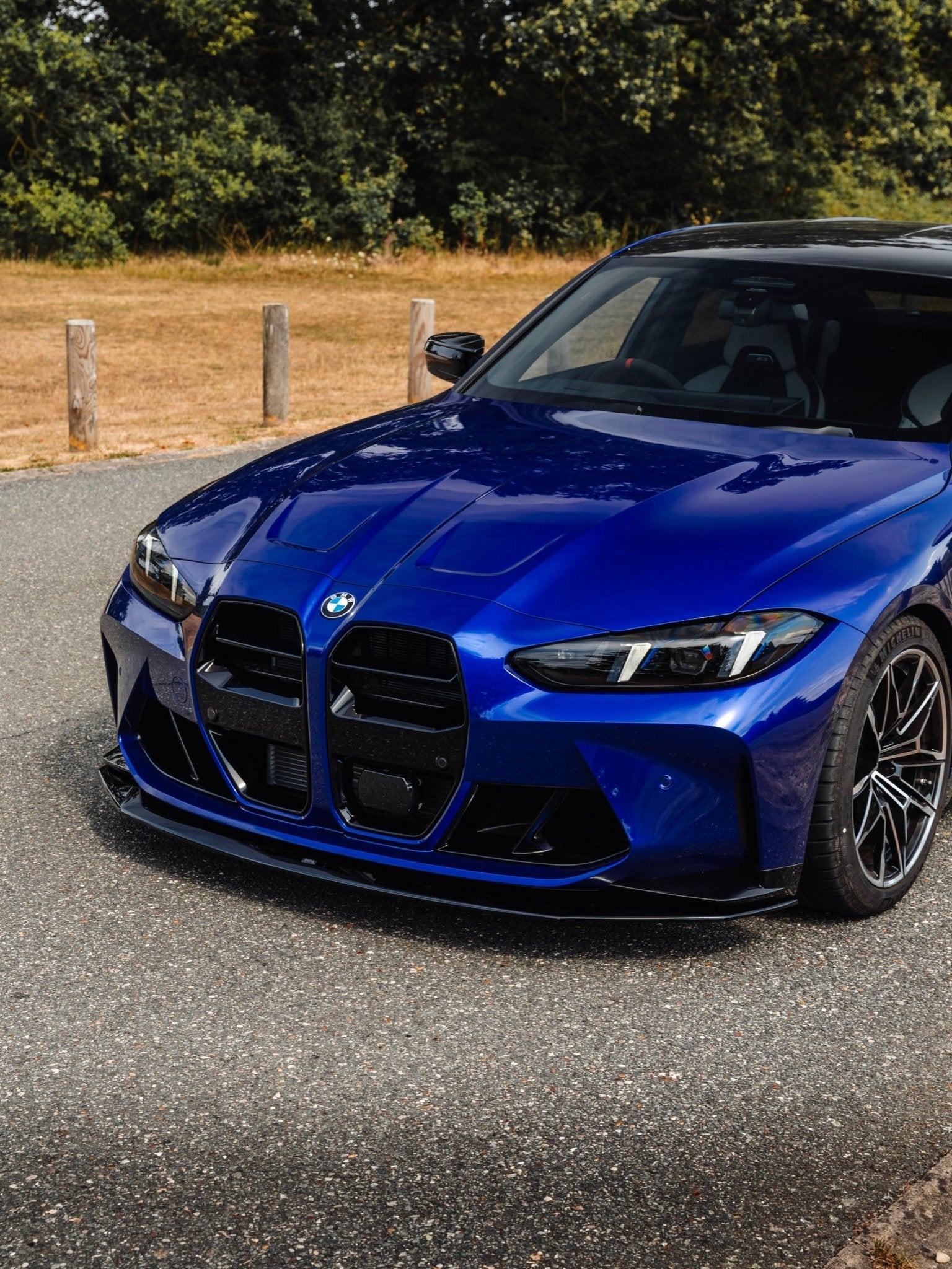 BMW M3 G80 G81 & M4 G82 G83 EVO-S Gloss Black Front Lip by ZAERO (2021+) - AUTOID® - Front Lips & Splitters - Zaero Design