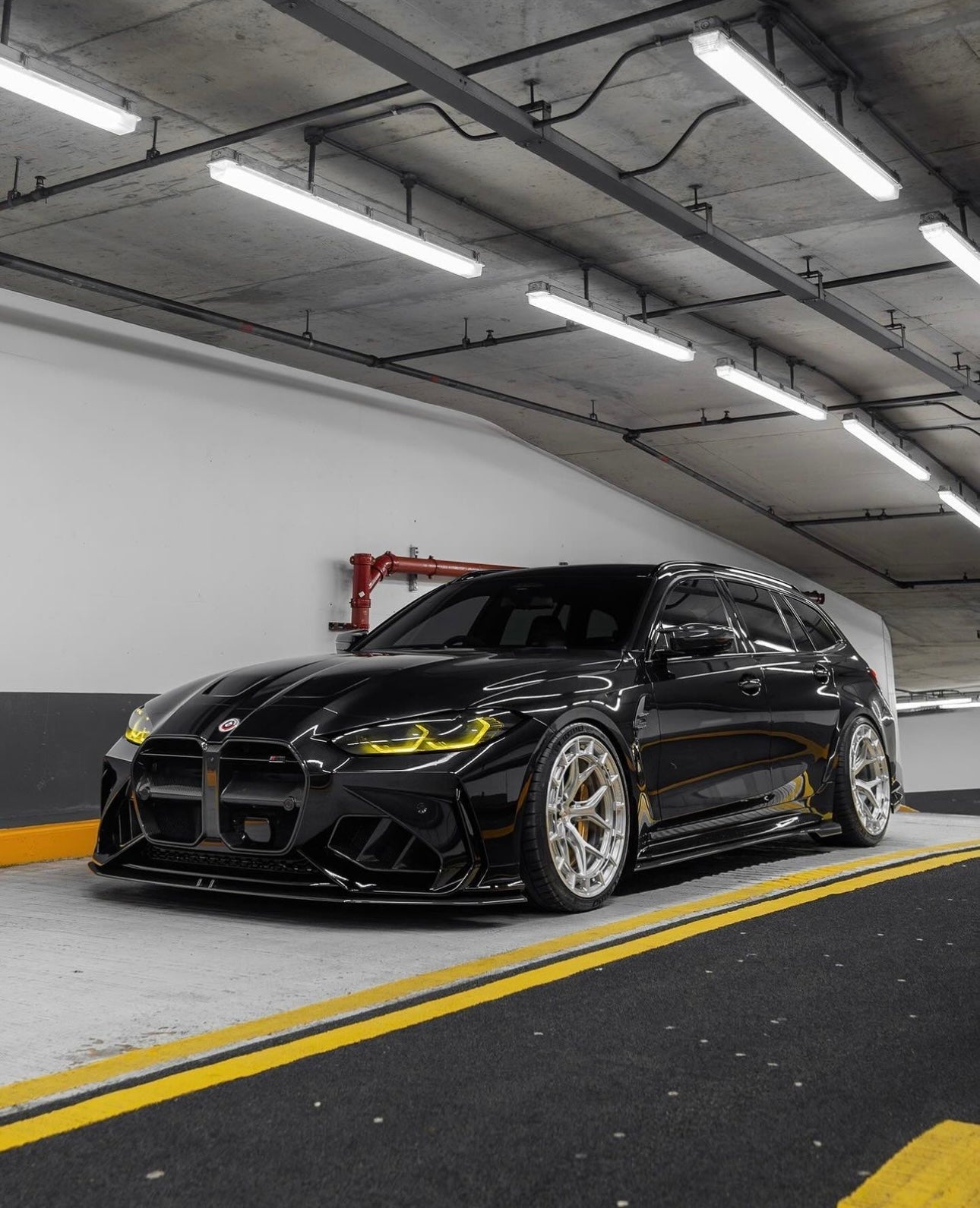 BMW M3 G80 G81 & M4 G82 G83 Front Bumper V1 by Adro (2021+) - AUTOID® - Front & Rear Bumpers - Adro