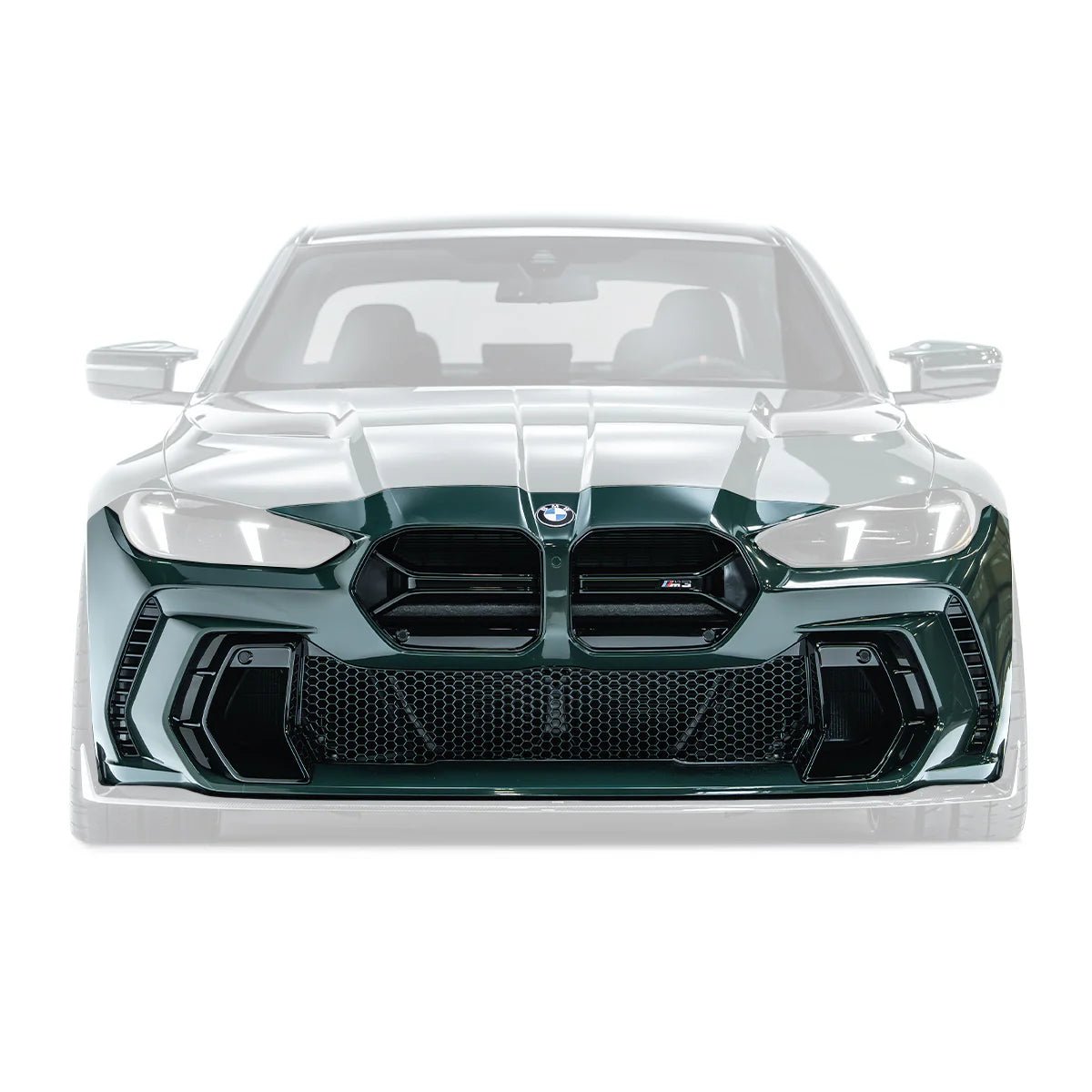 BMW M3 G80 G81 & M4 G82 G83 Front Bumper V2 by Adro (2021+) - AUTOID® - Front & Rear Bumpers - Adro