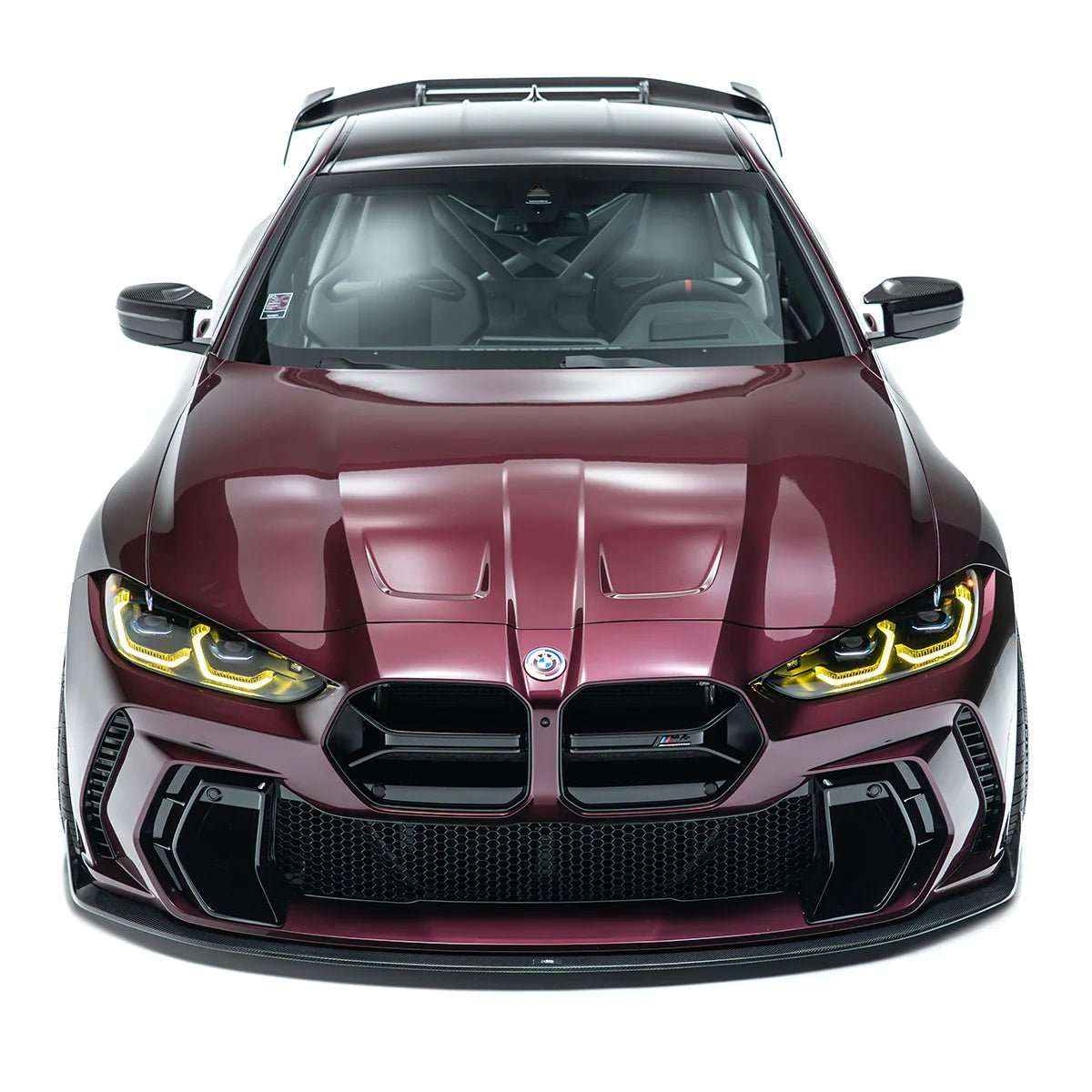 BMW M3 G80 G81 & M4 G82 G83 Front Bumper V2 by Adro (2021+) - AUTOID® - Front & Rear Bumpers - Adro