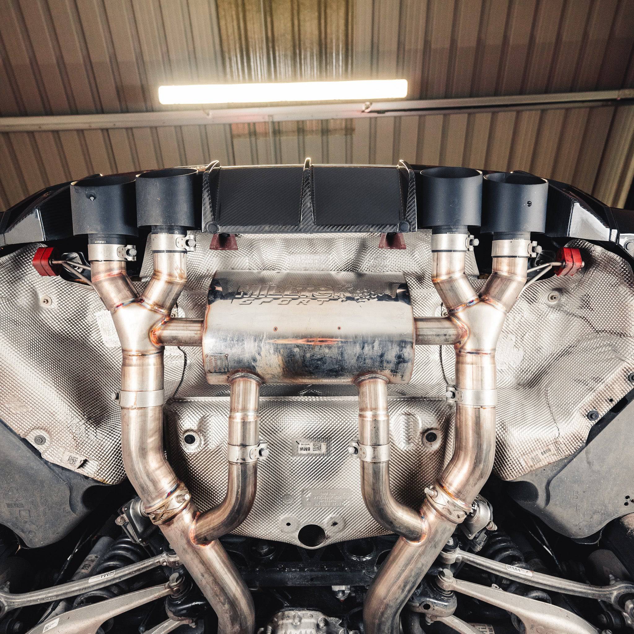 BMW M3 G80 G81 & M4 G82 G83 Full Catback / Axle-Back Exhaust System by Milltek (2020+) - AUTOID® - Exhaust System - Milltek Sport
