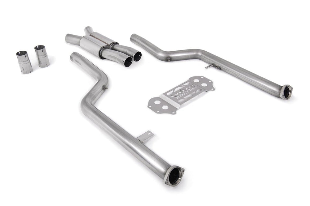 BMW M3 G80 G81 & M4 G82 G83 Single Mid Pipe OPF/GPF Bypass by Milltek (2020+) - AUTOID - Exhaust System - Milltek Sport