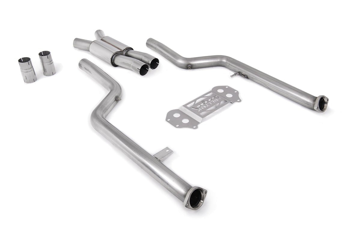 BMW M3 G80 G81 & M4 G82 G83 Single Mid Pipe OPF/GPF Bypass by Milltek (2020+) - AUTOID® - Exhaust System - Milltek Sport