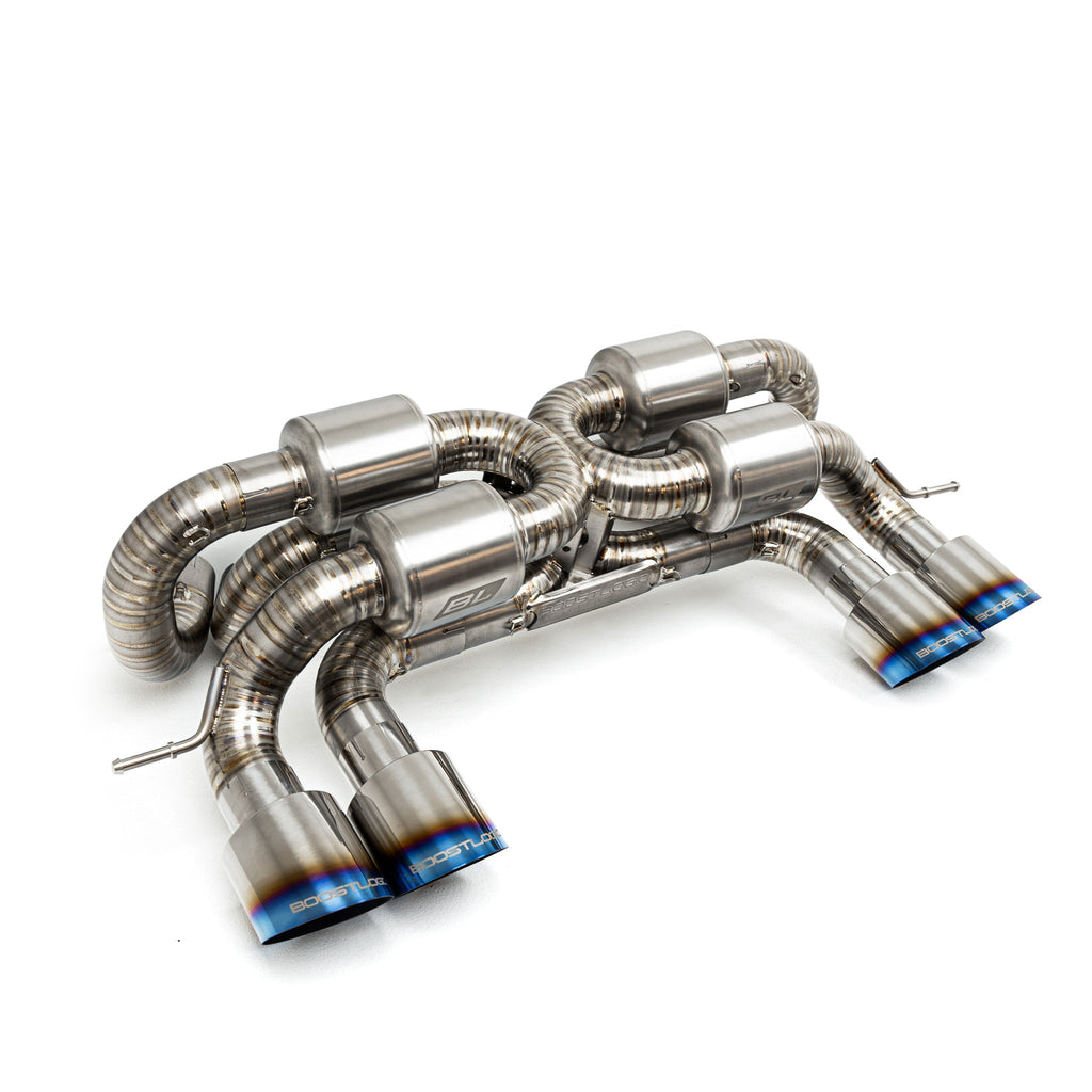 BMW M3 G80 G81 & M4 G82 G83 Titanium Exhaust System by Boost Logic (2021+) - AUTOID® - Exhaust System - Boost Logic