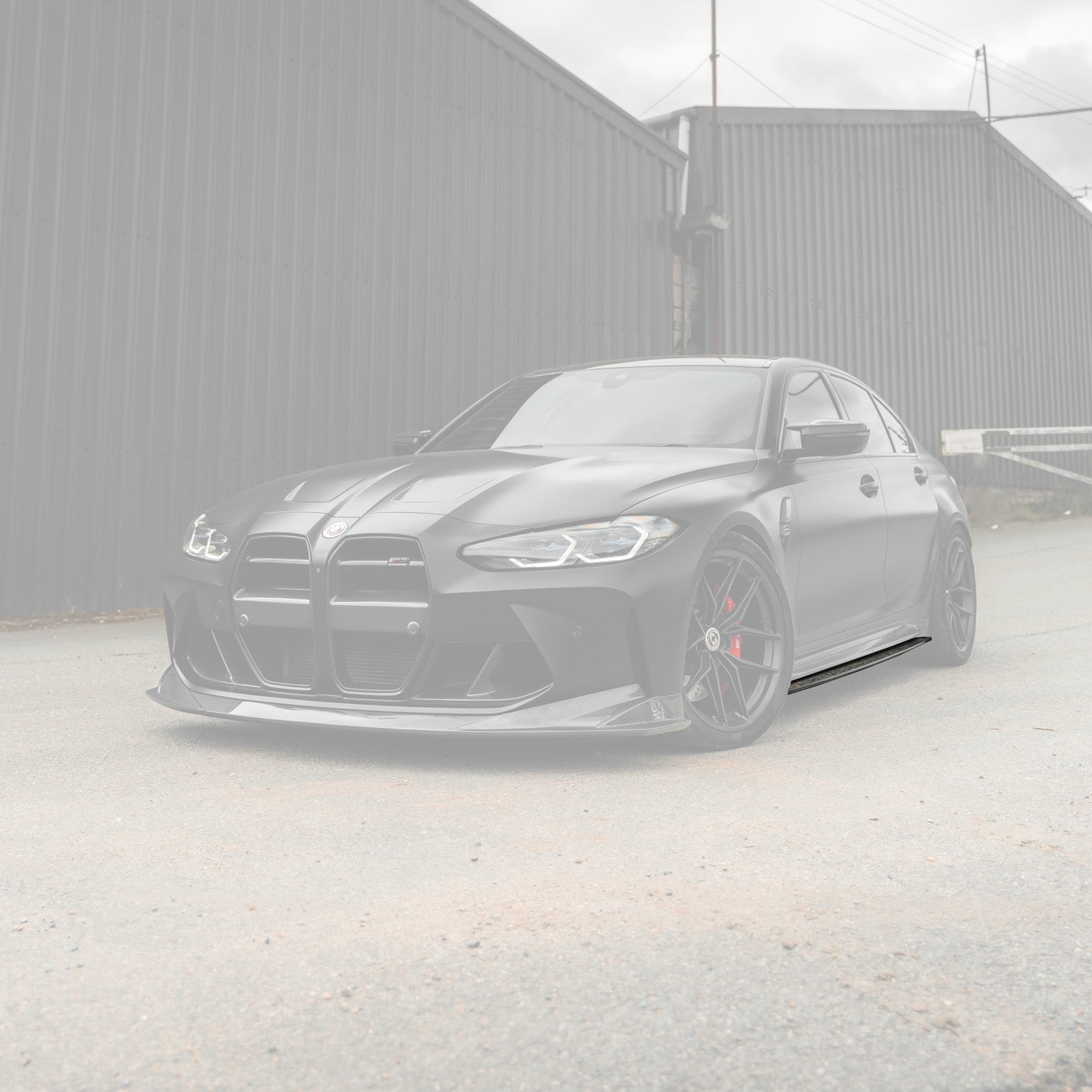 BMW M3 G80 G81 Pre - Preg Carbon Fibre PR - 1 Side Skirts by TRE (2020+) - AUTOID - Side Skirts & Winglets - TRE