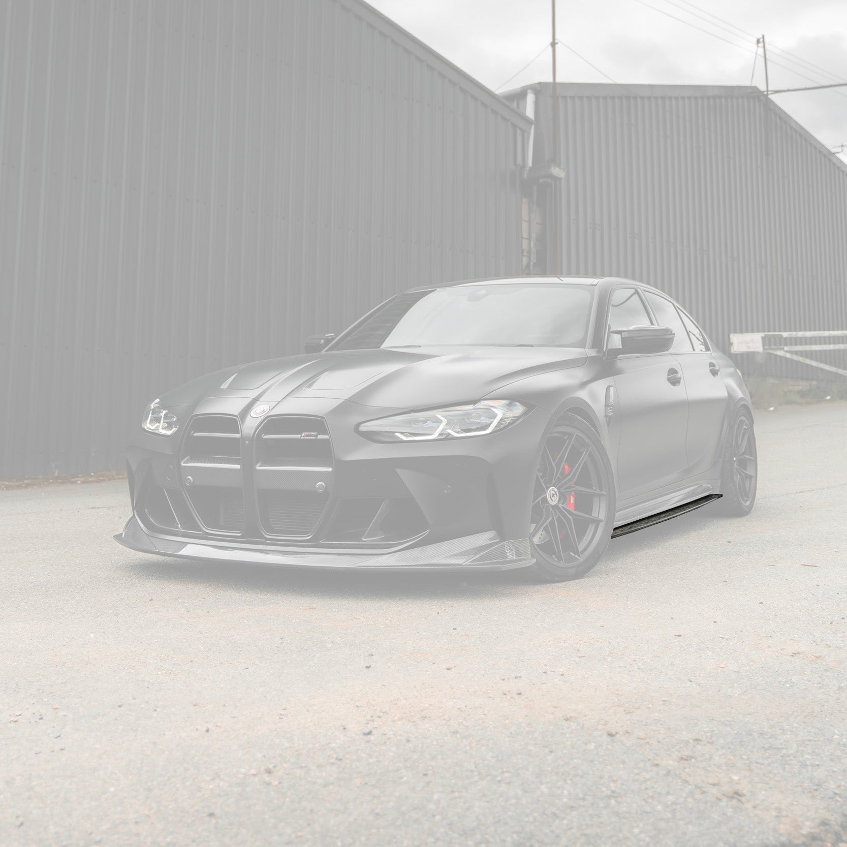 BMW M3 G80 G81 Pre-Preg Carbon Fibre PR-1 Side Skirts by TREVORA (2020+) - AUTOID® - Side Skirts & Winglets - TREVORA