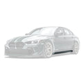 BMW M3 G80 G81 Pre-Preg Carbon Fibre Side Skirts V2 by Adro (2021+) - AUTOID® - Side Skirts & Winglets - Adro