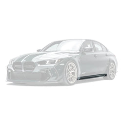 BMW M3 G80 G81 Pre-Preg Carbon Fibre Side Skirts V2 by Adro (2021+) - AUTOID® - Side Skirts & Winglets - Adro