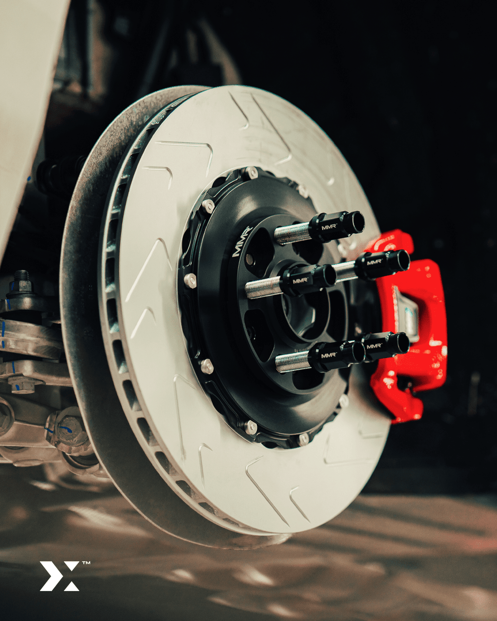 BMW M3 G80 & M4 G82 2-Piece 370mm Floating Rear Discs by MMX - AUTOID® - Brakes & Stopping Power - MMX Performance