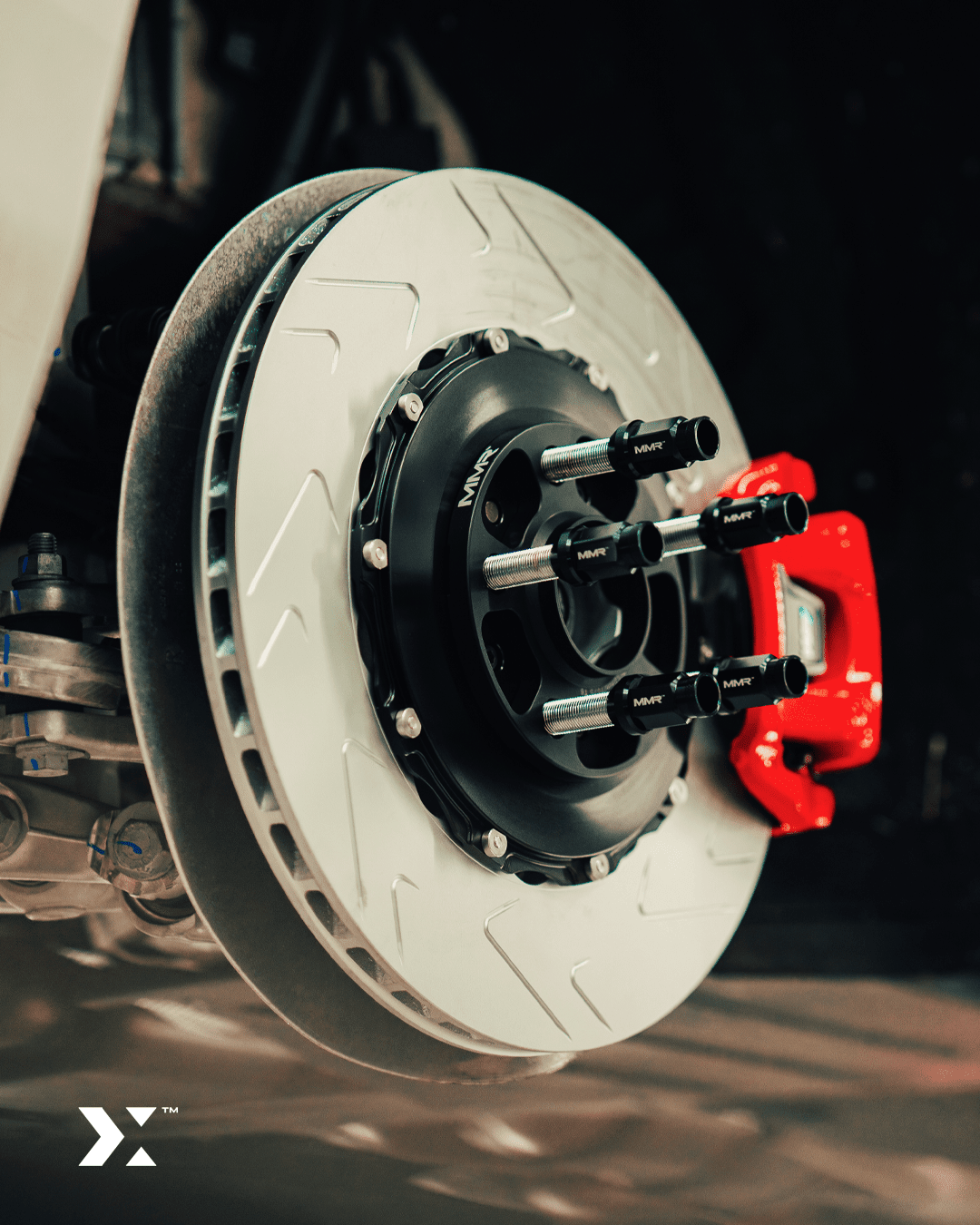 BMW M3 G80 & M4 G82 2-Piece 370mm Floating Rear Discs by MMX - AUTOID® - Brakes & Stopping Power - MMX Performance