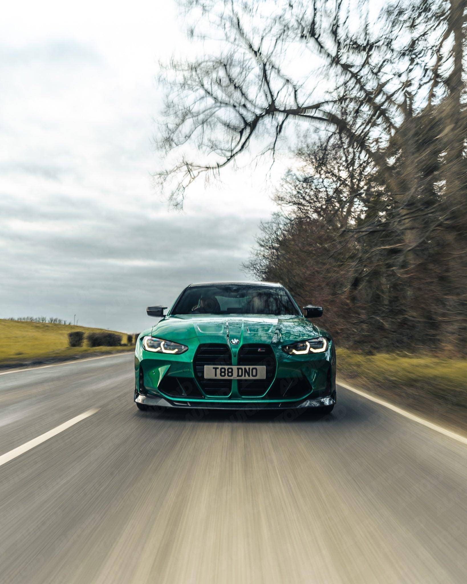 BMW G80 M3 & G82 M4 Carbon Fibre Competition Front Splitter (2021+), Front Lips & Splitters, Essentials - AUTOID | Premium Automotive Accessories
