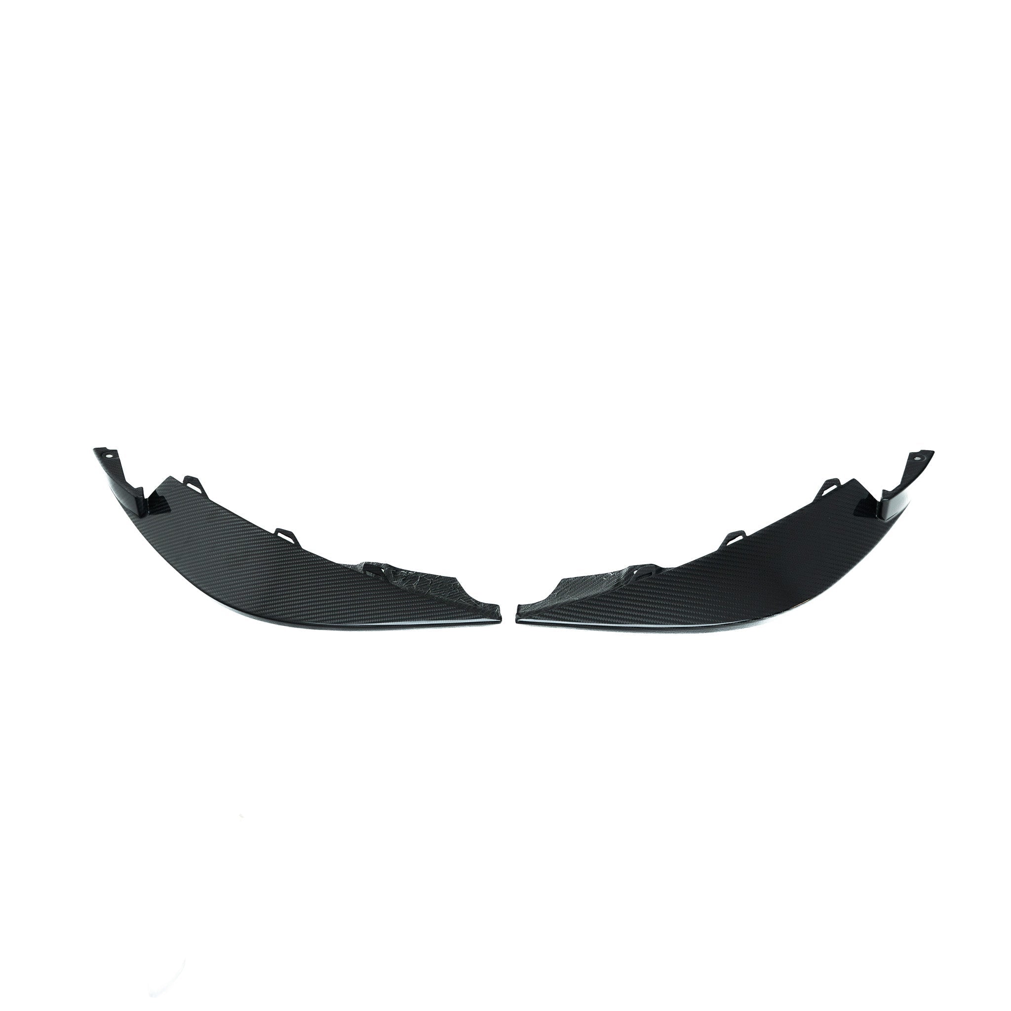BMW M3 G80 & M4 G82 Carbon Fibre Front Bumper Corner Inserts by Alpha-N (2021+) - AUTOID® - Front Lips & Splitters - Alpha-N