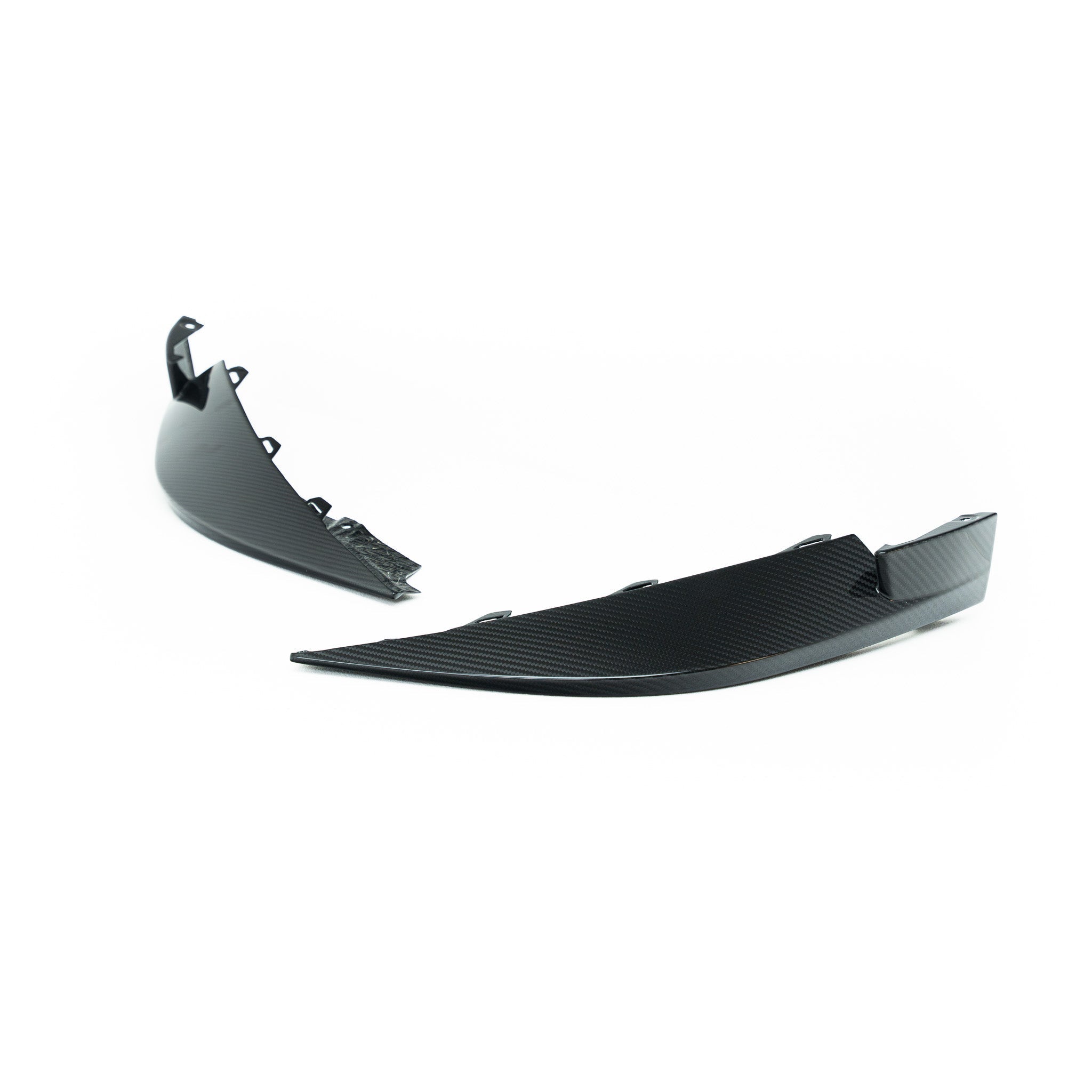BMW M3 G80 & M4 G82 Carbon Fibre Front Bumper Corner Inserts by Alpha-N (2021+) - AUTOID® - Front Lips & Splitters - Alpha-N