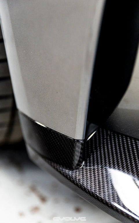 BMW M3 G80 & M4 G82 Carbon Fibre Front Bumper Corner Inserts by Alpha-N (2021+) - AUTOID® - Front Lips & Splitters - Alpha-N