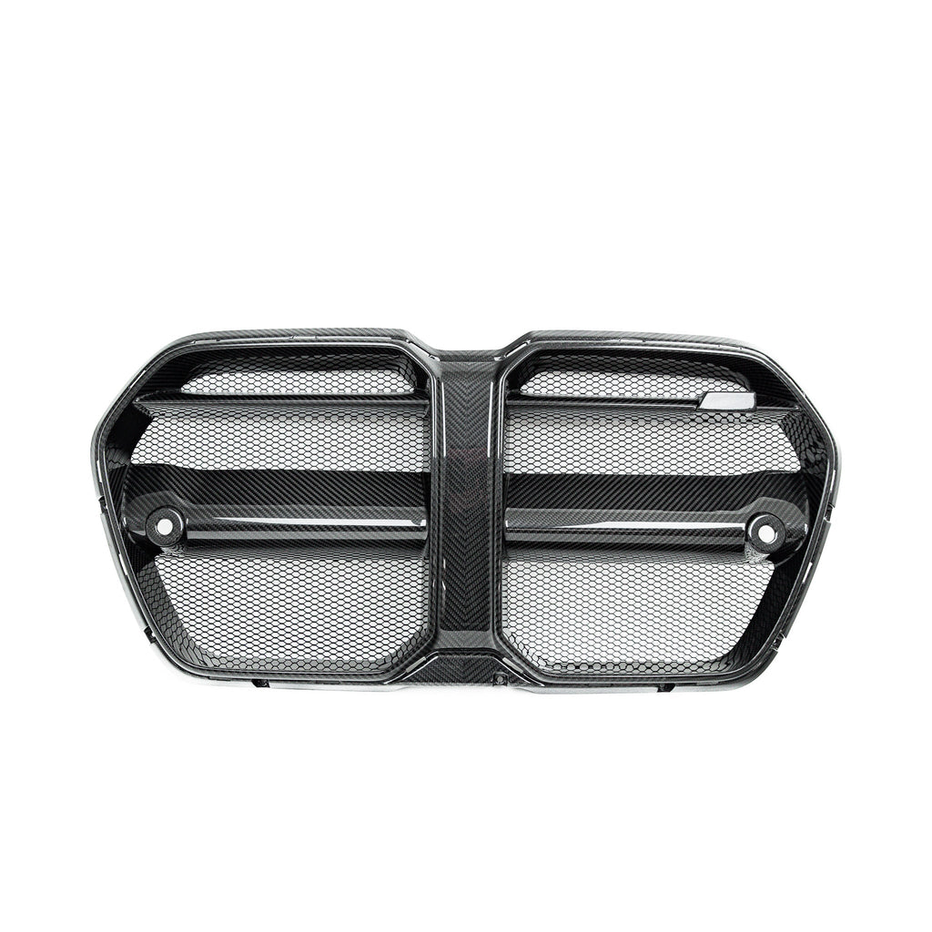 BMW M3 G80 & M4 G82 Carbon Fibre Grilles & Ducts for V1 Bumper by Adro (2021+) - AUTOID® - Front Grille - Adro