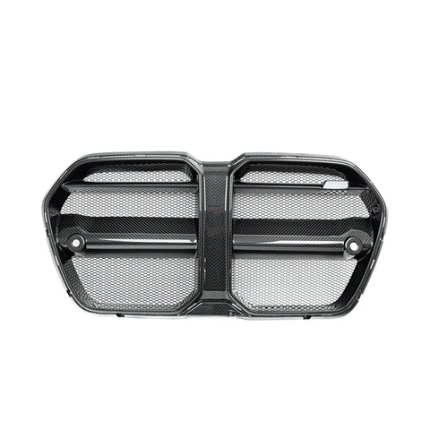 BMW M3 G80 & M4 G82 Carbon Fibre Grilles & Ducts for V1 Bumper by Adro (2021+) - AUTOID® - Front Grille - Adro